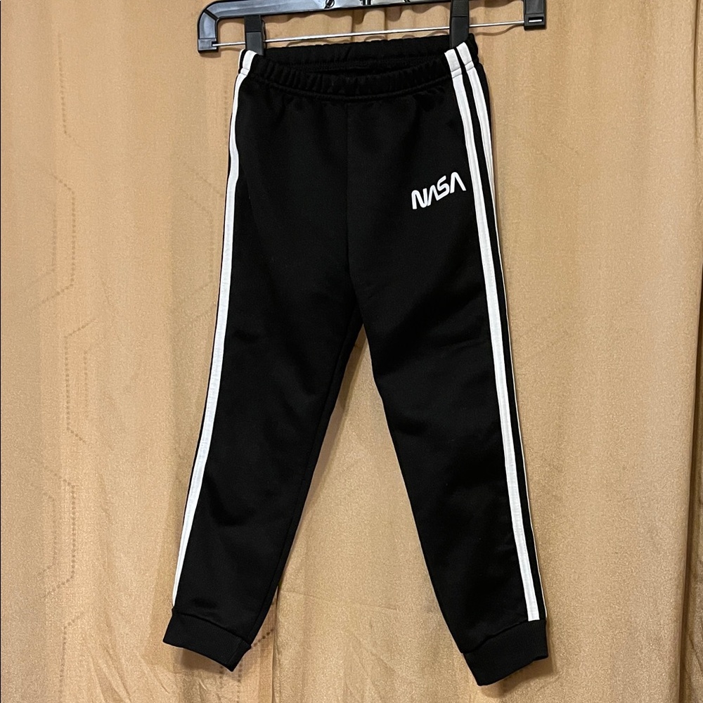 Kids Black Jogger Pants